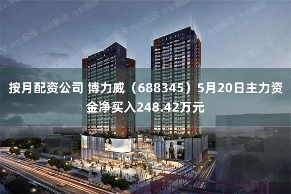 按月配资公司 博力威（688345）5月20日主力资金净买入248.42万元