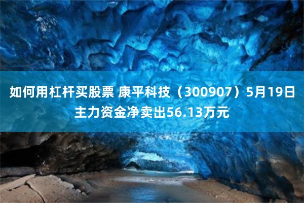 如何用杠杆买股票 康平科技（300907）5月19日主力资金净卖出56.13万元