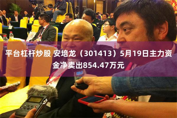 平台杠杆炒股 安培龙（301413）5月19日主力资金净卖出854.47万元