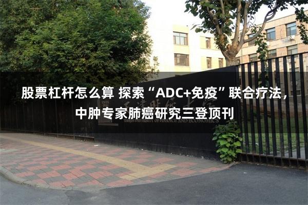 股票杠杆怎么算 探索“ADC+免疫”联合疗法,中肿专家肺癌研究三登顶刊