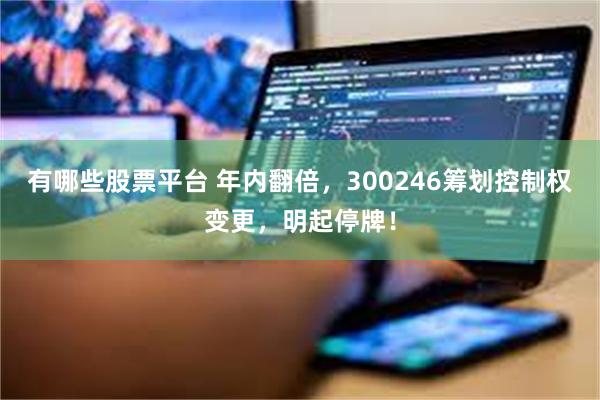 有哪些股票平台 年内翻倍，300246筹划控制权变更，明起停牌！