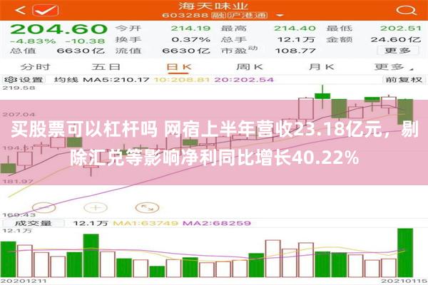 买股票可以杠杆吗 网宿上半年营收23.18亿元，剔除汇兑等影响净利同比增长40.22%